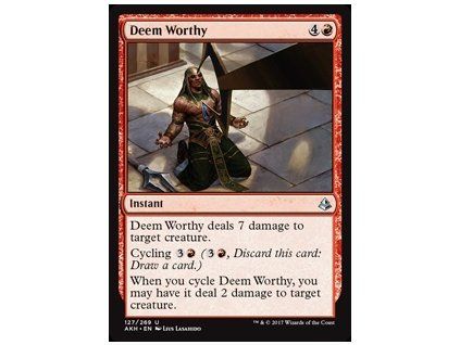 Deem Worthy