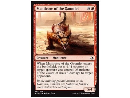 Manticore of the Gauntlet (Foil ANO, Stav Near Mint)