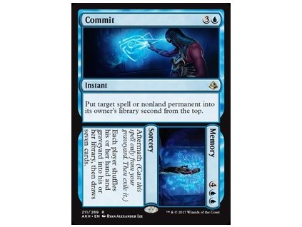 Commit // Memory (Foil NE, Stav Near Mint)