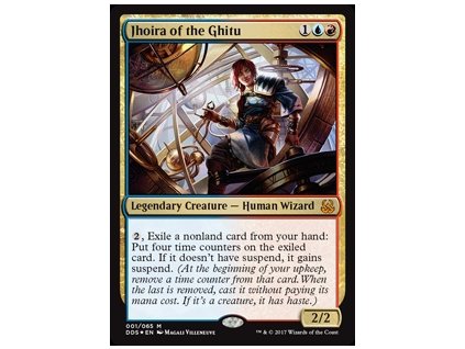 Jhoira of the Ghitu - DD FOIL (Foil NE, Stav Near Mint)