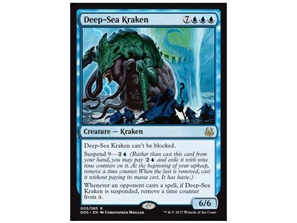 Deep-Sea Kraken (Foil NE, Stav Near Mint)