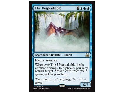 The Unspeakable
