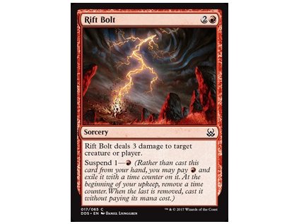 Rift Bolt (Foil NE, Stav Near Mint)