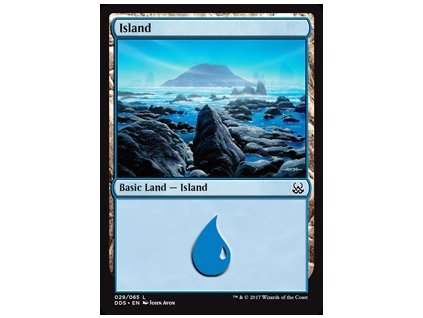 Island (Foil NE, Stav Near Mint)