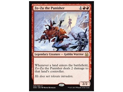 Zo-Zu the Punisher (Foil NE, Stav Near Mint)