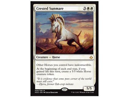 Crested Sunmare