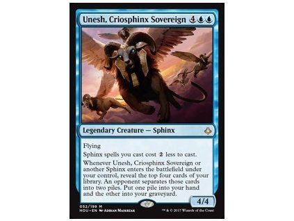Unesh, Criosphinx Sovereign