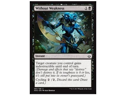 Without Weakness (Foil ANO, Stav Near Mint)