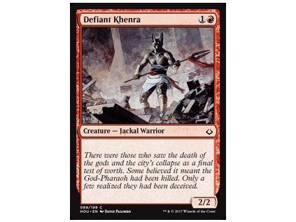 Defiant Khenra