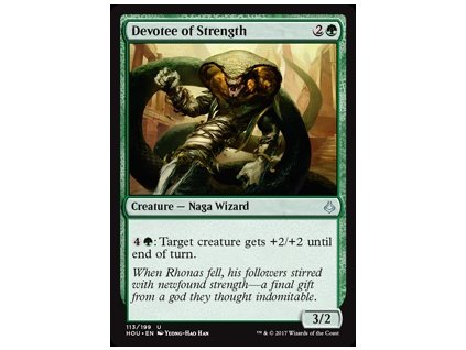 Devotee of Strength (Foil NE, Stav Near Mint)