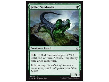 Frilled Sandwalla