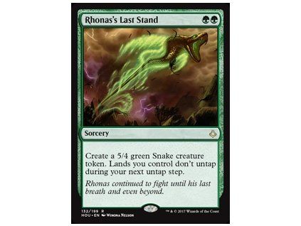 Rhonas's Last Stand