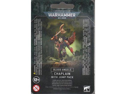 Warhammer 40,000 — Blood Angels Chaplain with Jump Pack