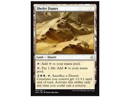 Shefet Dunes (Foil NE, Stav Near Mint)