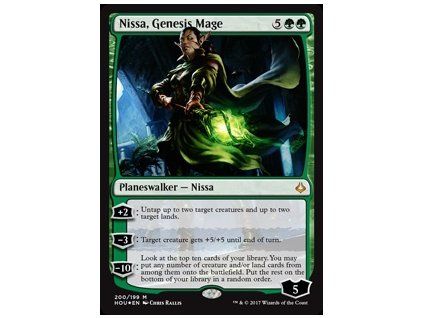 Nissa, Genesis Mage - FOIL