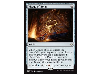 Visage of Bolas (Foil NE, Stav Light Played)