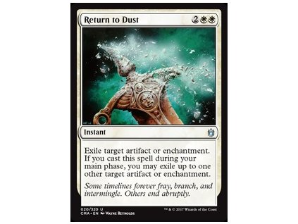 Return to Dust (Foil NE, Stav Near Mint)