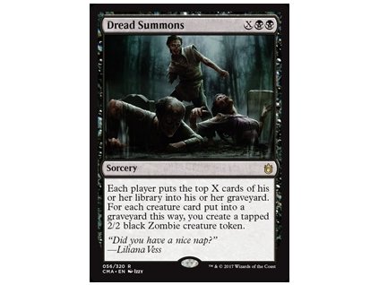 Dread Summons (Foil NE, Stav Near Mint)