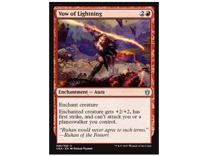Vow of Lightning (Foil NE, Stav Near Mint)