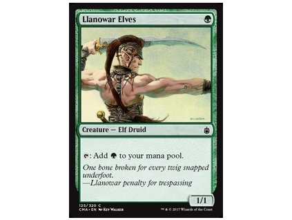 Llanowar Elves (Foil NE, Stav Near Mint)