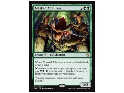 Masked Admirers (Foil NE, Stav Near Mint)
