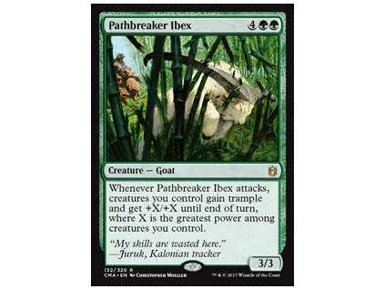 Pathbreaker Ibex (Foil NE, Stav Near Mint)
