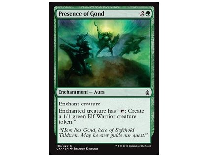 Presence of Gond (Foil NE, Stav Near Mint)