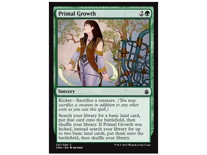 Primal Growth (Foil NE, Stav Near Mint)