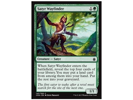 Satyr Wayfinder (Foil NE, Stav Near Mint)