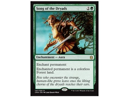 Song of the Dryads (Foil NE, Stav Near Mint)
