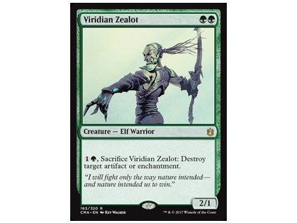 Viridian Zealot (Foil NE, Stav Near Mint)