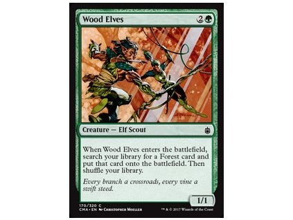 Wood Elves (Foil NE, Stav Near Mint)