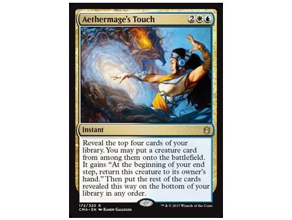 Aethermage's Touch (Foil NE, Stav Near Mint)