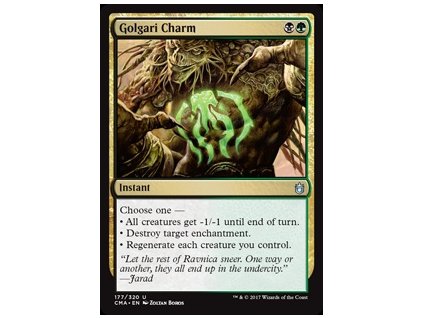 Golgari Charm (Foil NE, Stav Near Mint)