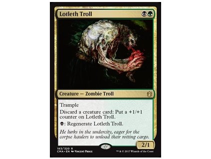 Lotleth Troll (Foil NE, Stav Near Mint)
