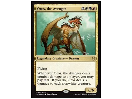 Oros, the Avenger (Foil NE, Stav Near Mint)