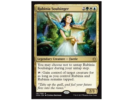 Rubinia Soulsinger (Foil NE, Stav Near Mint)