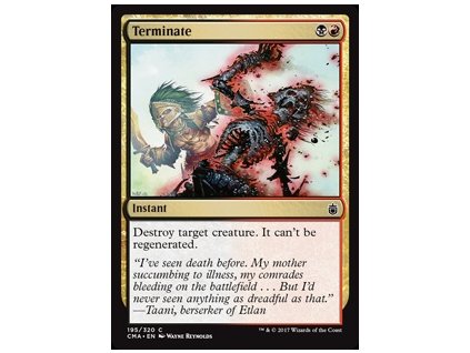 Terminate (Foil NE, Stav Near Mint)