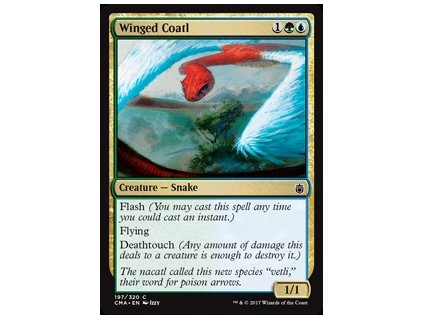 Winged Coatl (Foil NE, Stav Near Mint)