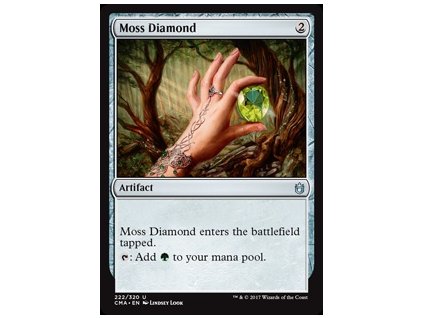 Moss Diamond (Foil NE, Stav Near Mint)
