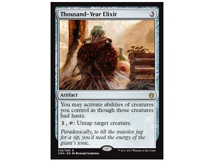 Thousand-Year Elixir (Foil NE, Stav Near Mint)
