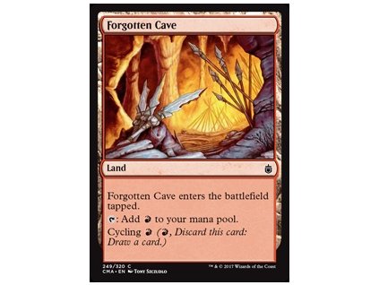 Forgotten Cave (Foil NE, Stav Near Mint)