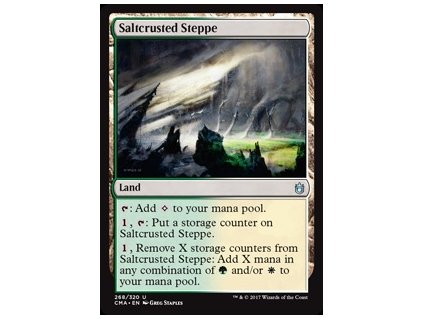 Saltcrusted Steppe (Foil NE, Stav Near Mint)