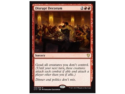 Disrupt Decorum