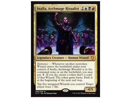 Inalla, Archmage Ritualist - FOIL (Foil NE, Stav Near Mint)