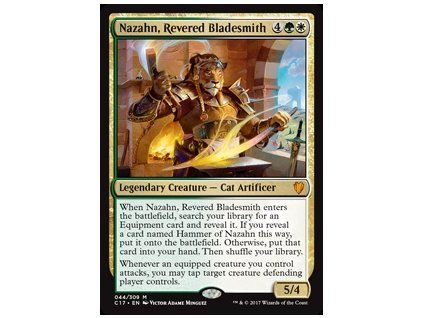 Nazahn, Revered Bladesmith - FOIL