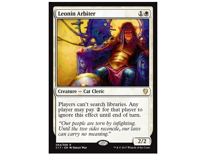 Leonin Arbiter (Foil NE, Stav Near Mint)