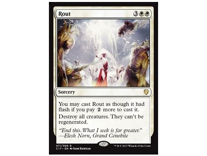 Rout (Foil NE, Stav Near Mint)