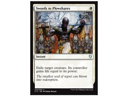 Swords to Plowshares (Foil NE, Stav Near Mint)