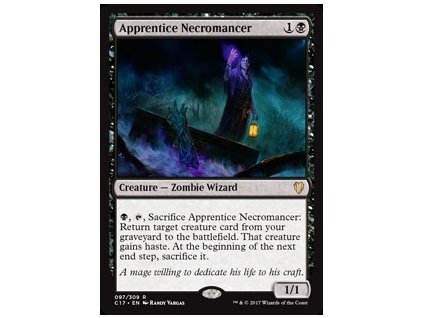 Apprentice Necromancer (Foil NE, Stav Near Mint)